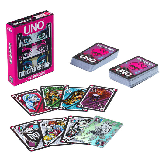 UNO Fandom Monster High Game Deck - Thẻ Bài Board Game Mattel Creations - Hình ảnh chi tiết 2