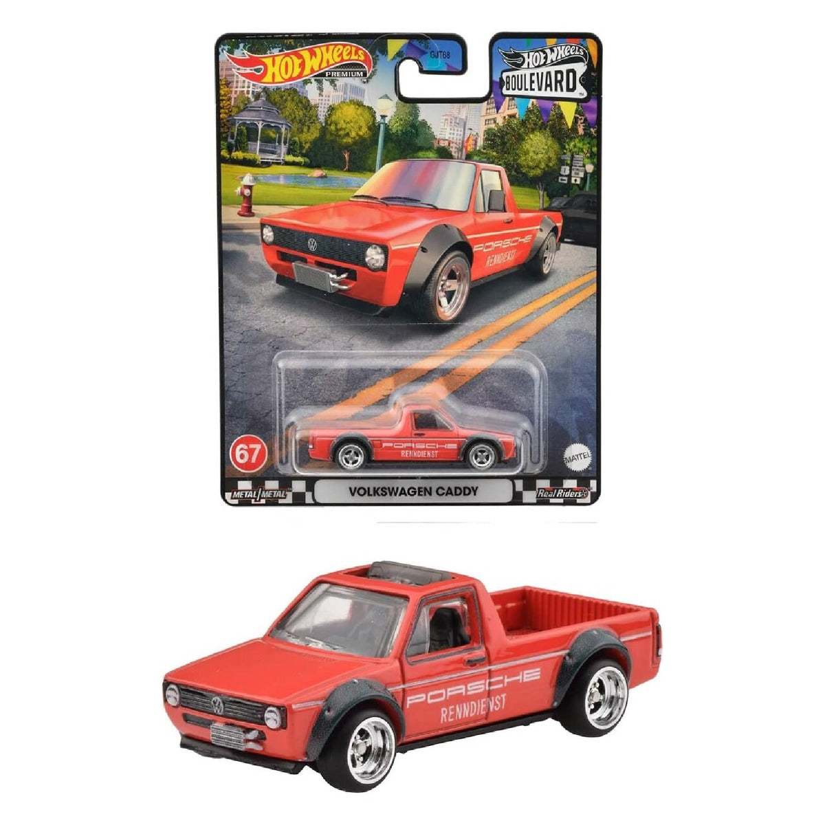 BOULEVARD VOLKSWAGEN CADDY - Xe Mô Hình Sưu Tầm Tỉ Lệ 1/64 - Hot Wheels GJT68 - Hình ảnh bổ sung 4