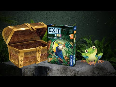 EXIT: The Game - Kids - Jungle of Riddles - Board Game Giải Đố Trẻ Em - Thames & Kosmos - Hình ảnh bổ sung 7