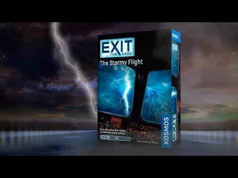 EXIT: The Stormy Flight - Board Game Escape Room Nhập Môn - Thames & Kosmos - Hình ảnh bổ sung 4