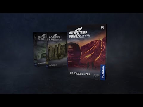 Adventure Games: The Volcanic Island - Board Game Nhập Vai Kể Chuyện - Thames & Kosmos