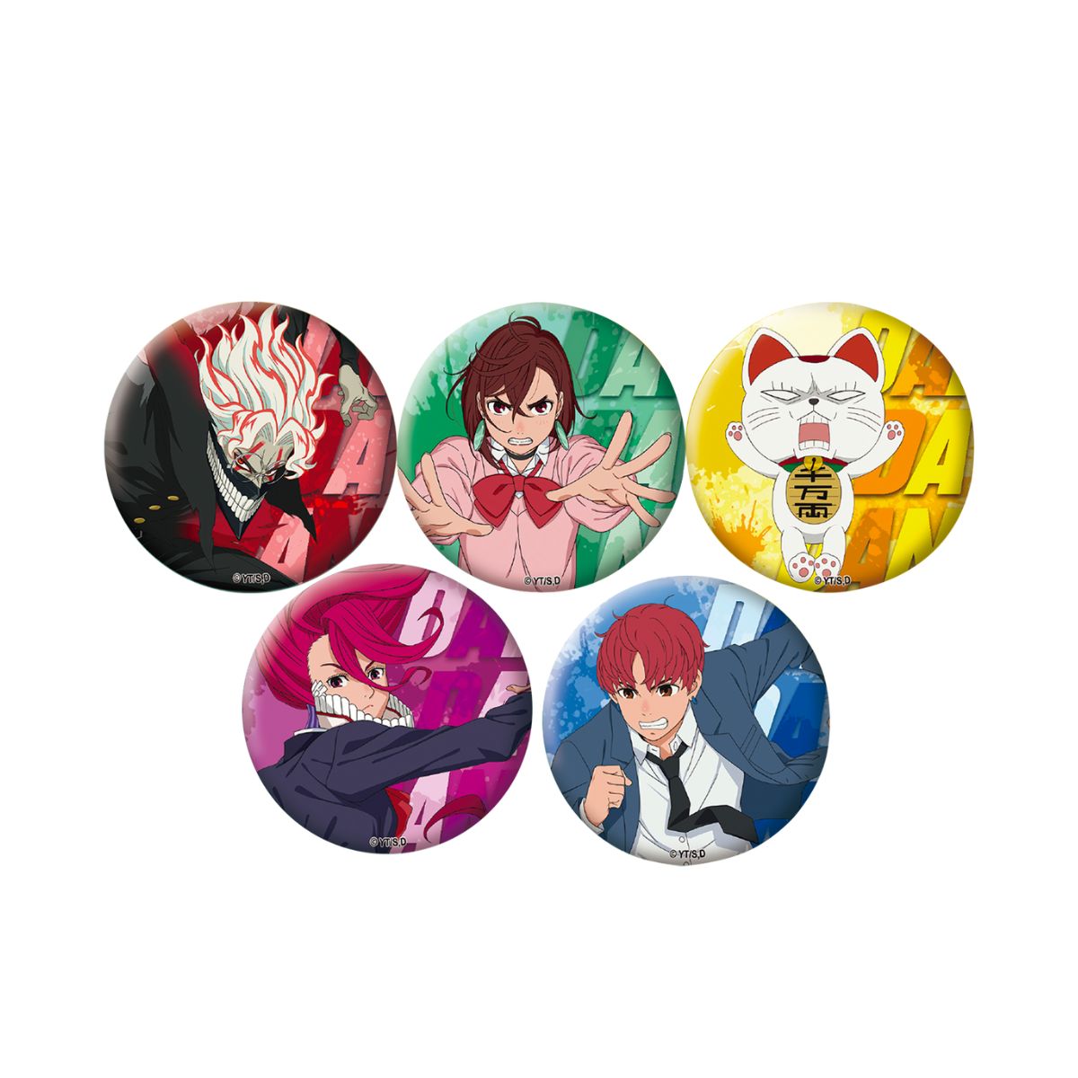 Dan Da Dan SUNRISEPOP Badge DDAC002 - Huy hiệu trang trí Anime - SUNRISEPOP
