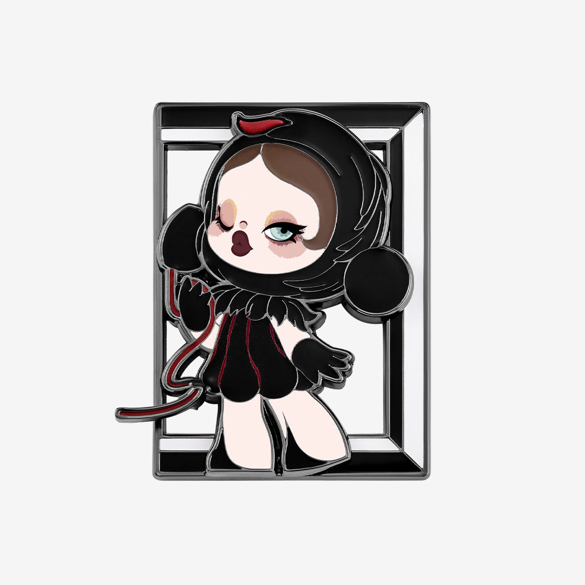 SKULLPANDA Image Of Reality Edition Badge - Huy hiệu Art Toy - POP MART