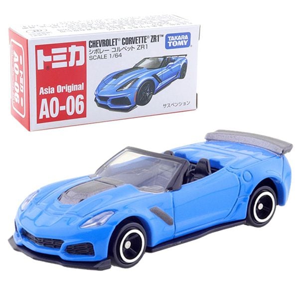 Đồ chơi mô hình xe Tomica Asia Original AO-06 Chevrolet Corvette ZR1 Limited