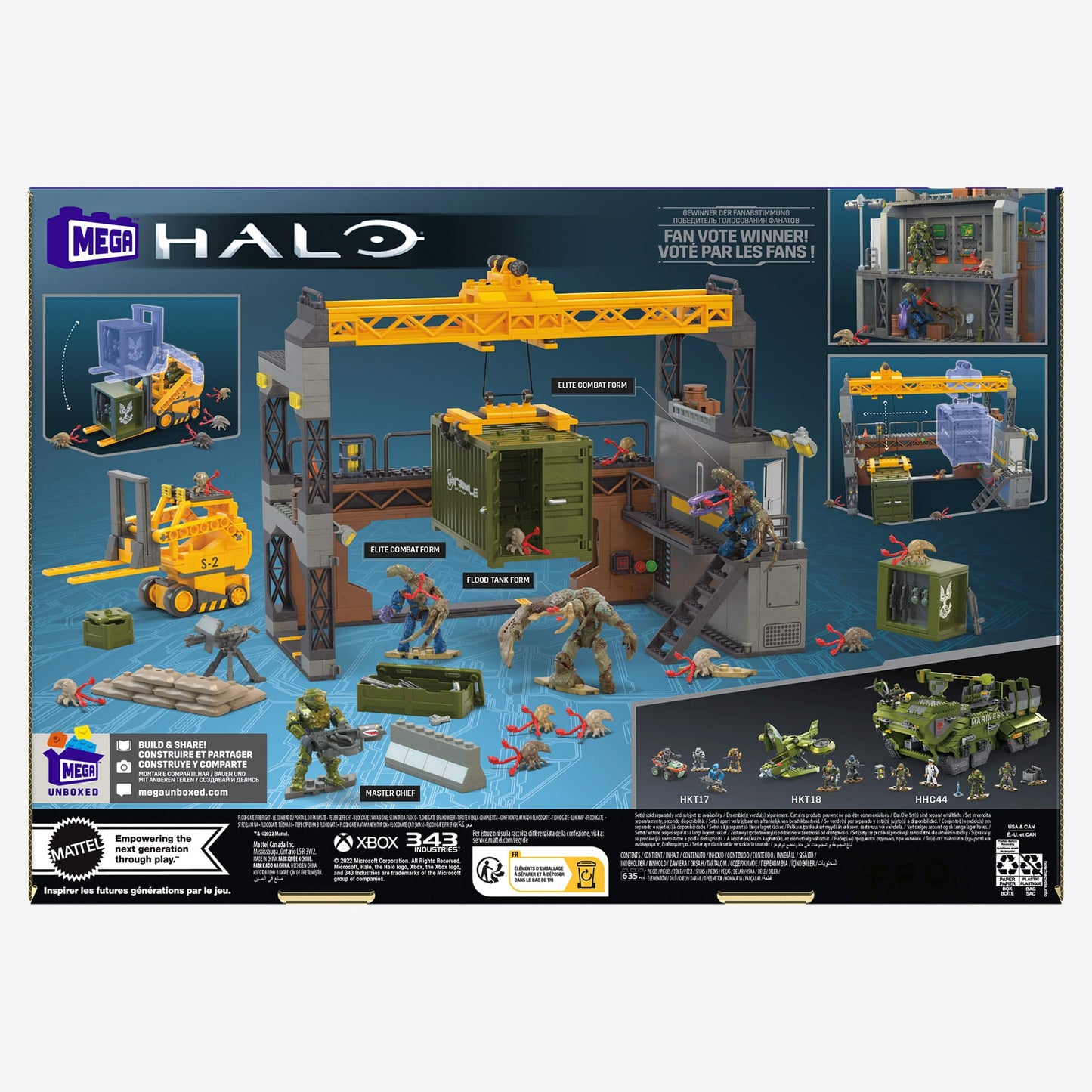 MEGA Halo Floodgate Firefight Building Toy Kit - Bộ Đồ Chơi Lắp Ráp - MEGA (HNC59) - Hình ảnh bổ sung 8