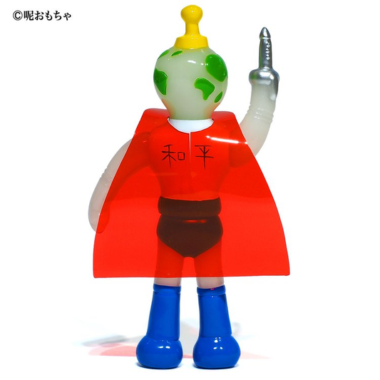 Super Earthly (Glow in Dark) Mô Hình Art Toy Sofubi LeeeeeToy
