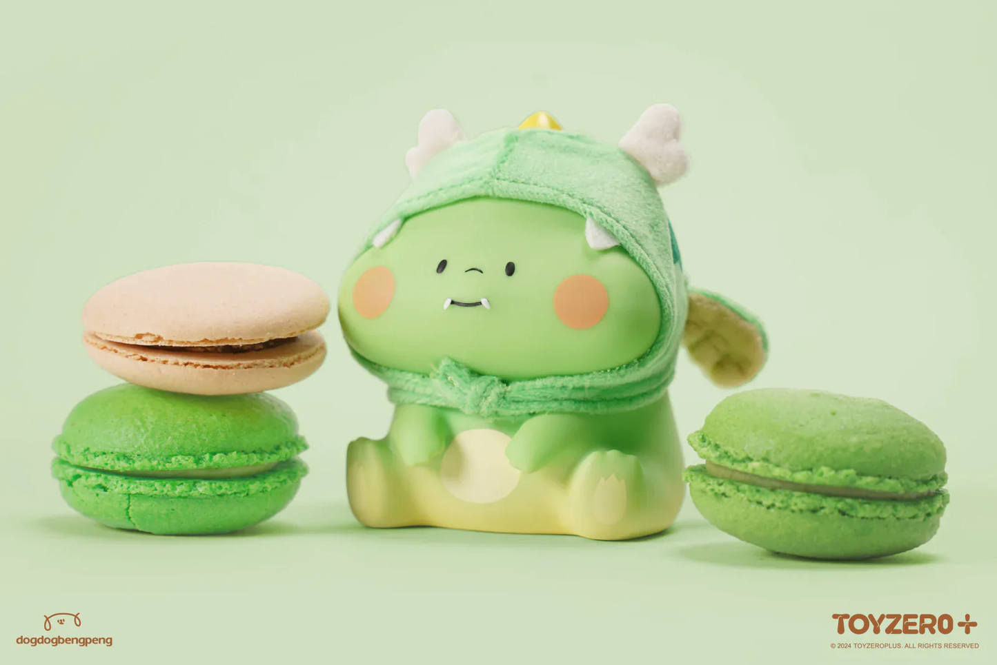 Matcha Macaron - Year of Dragon Edition - Mô Hình Figure Nghệ Thuật Toyzero+ - Góc nhìn khác 3