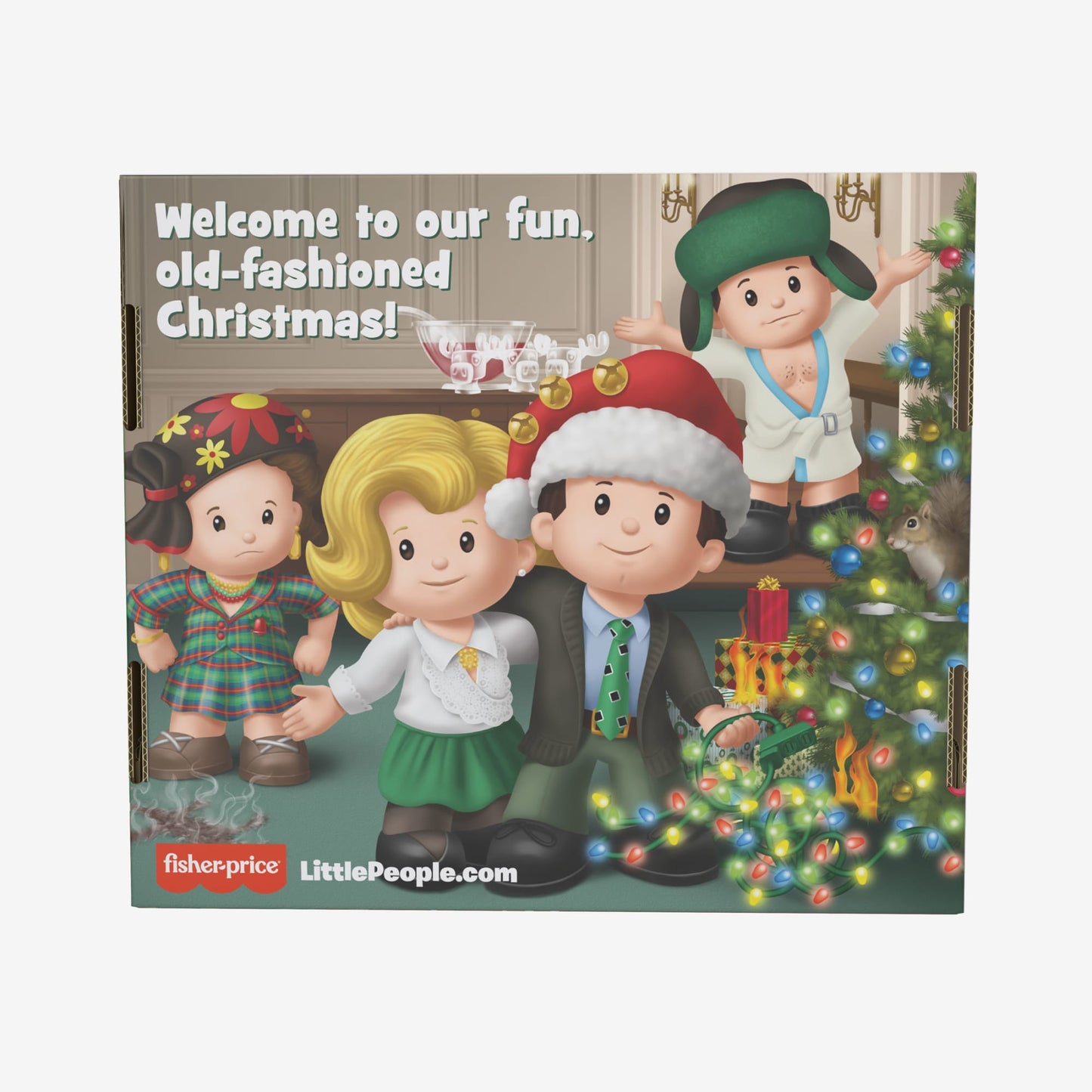 Little People Collector National Lampoon's Christmas Vacation - Bộ Mô Hình Figure Sưu Tầm - Mattel Mattel - ảnh 2 - Figure
