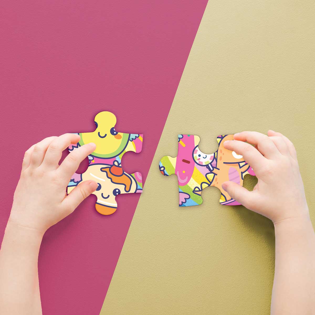 Junior Jigsaw Carry & Play Sweet Kawaii (45 pieces)