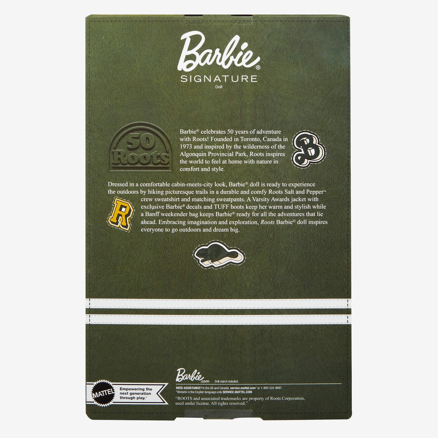Roots 50th Anniversary Barbie Doll Búp bê Sưu tầm Kỷ niệm 50 năm Barbie Signature