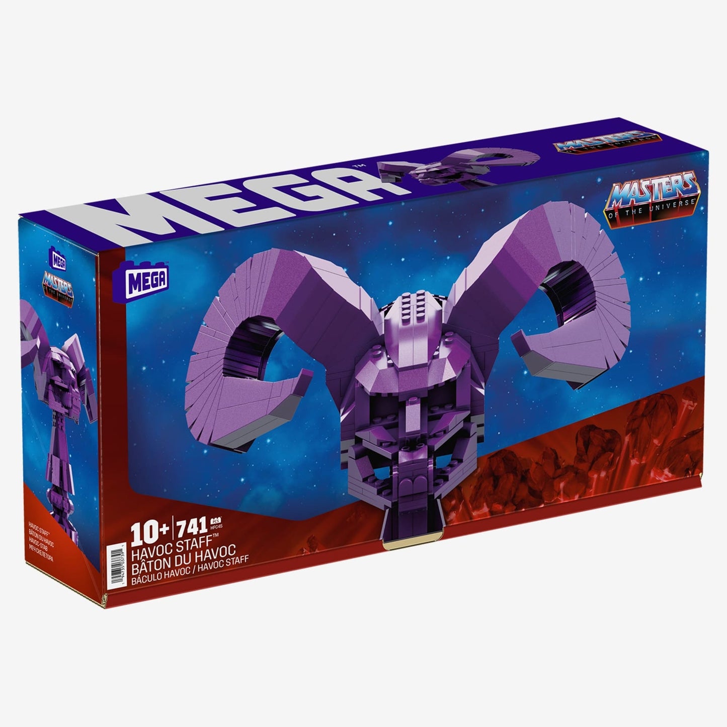 MEGA Construx Masters of the Universe Havoc Staff - Gậy Phép Thuật Skeletor Mô Hình Lắp Ráp - Mattel HFC45 Mattel - ảnh 5 - B