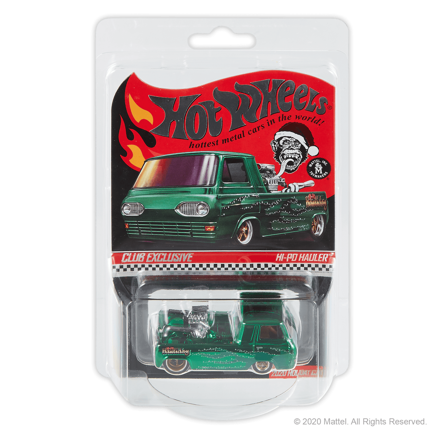 RLC Exclusive Holiday Hi-Po Hauler! Xe Mô Hình Sưu Tầm Hot Wheels Ford Econoline 1963 - Hình ảnh bổ sung 4