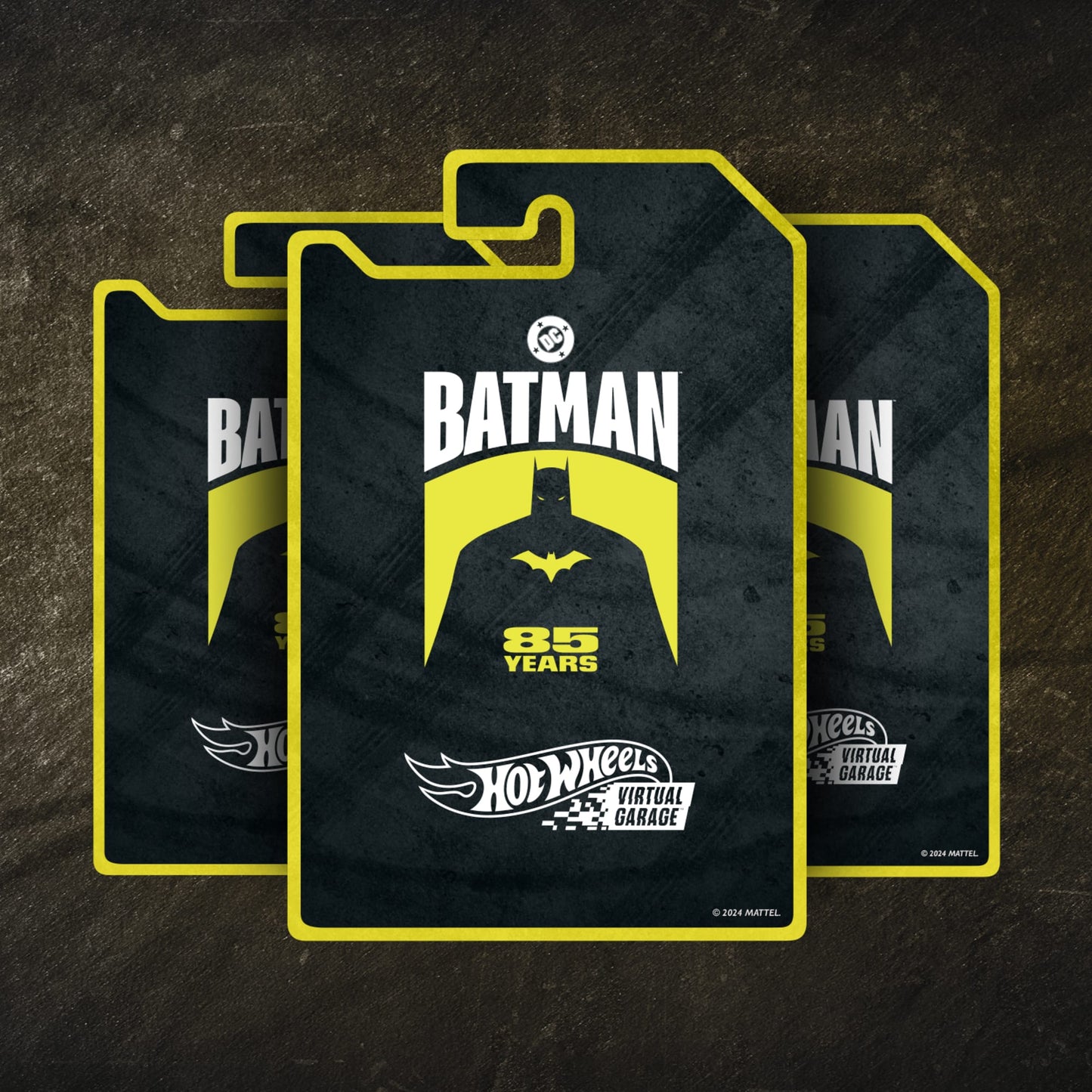 Hot Wheels Batman: Pack of 6 Virtual Collectibles - Bộ 6 Vật Phẩm Ảo NFT Batman - Mattel Creations JHC44 - Hình ảnh sản phẩm