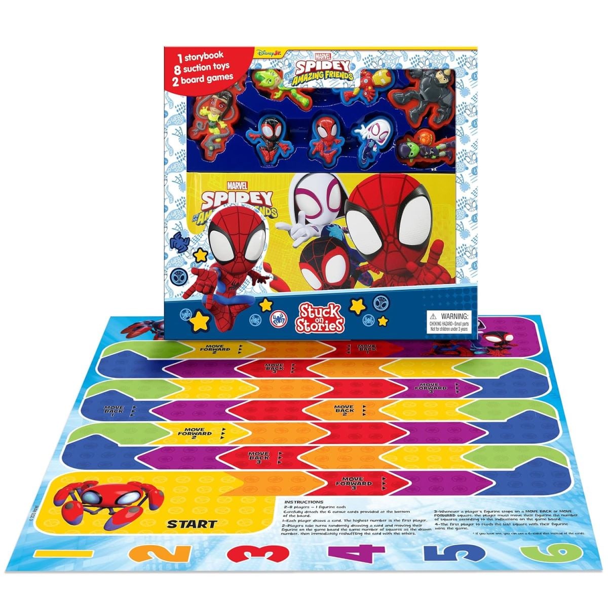 Marvel Spidey & Friends Stuck On Stories