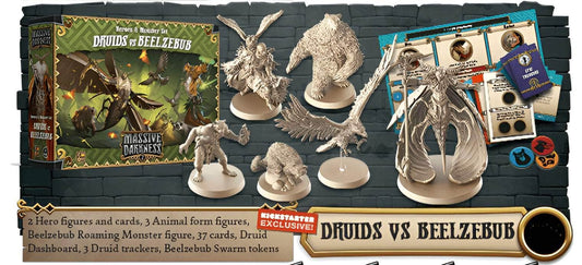 Massive Darkness: MD2 Druids Vs Beelzebub (Kickstarter Special)