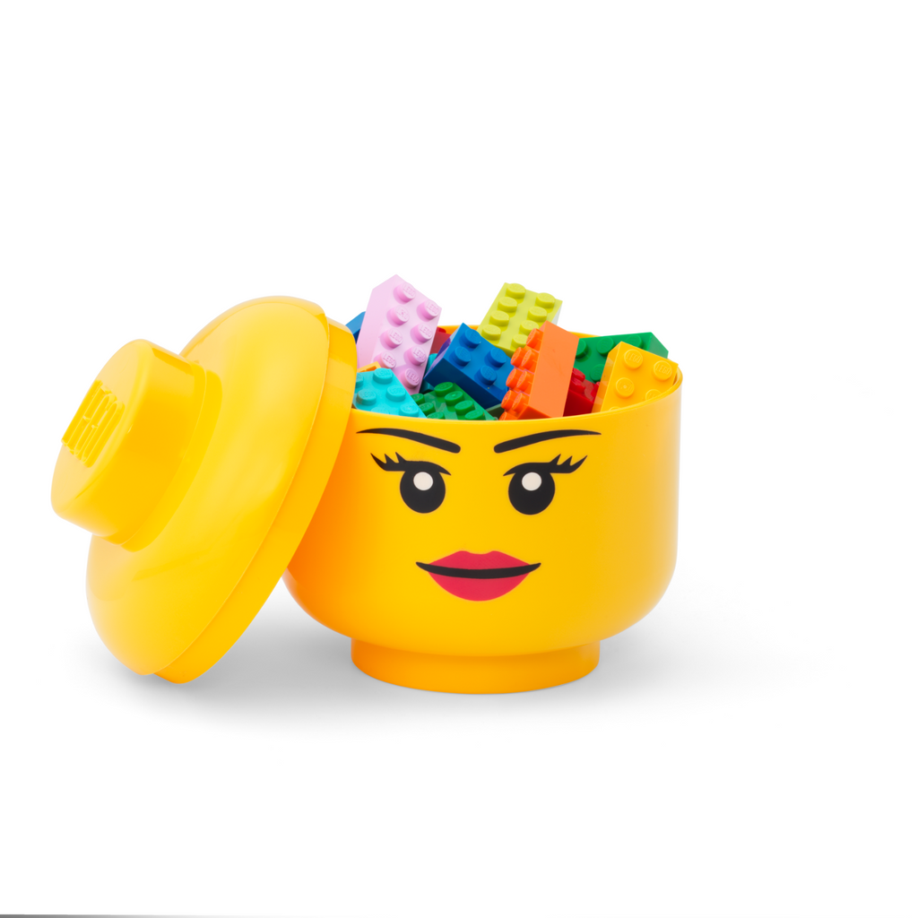 LEGO Storage Head Girl - Mini - Đầu Lưu Trữ Đồ Chơi Trang Trí LEGO 40331725 LEGO - Home & Storage