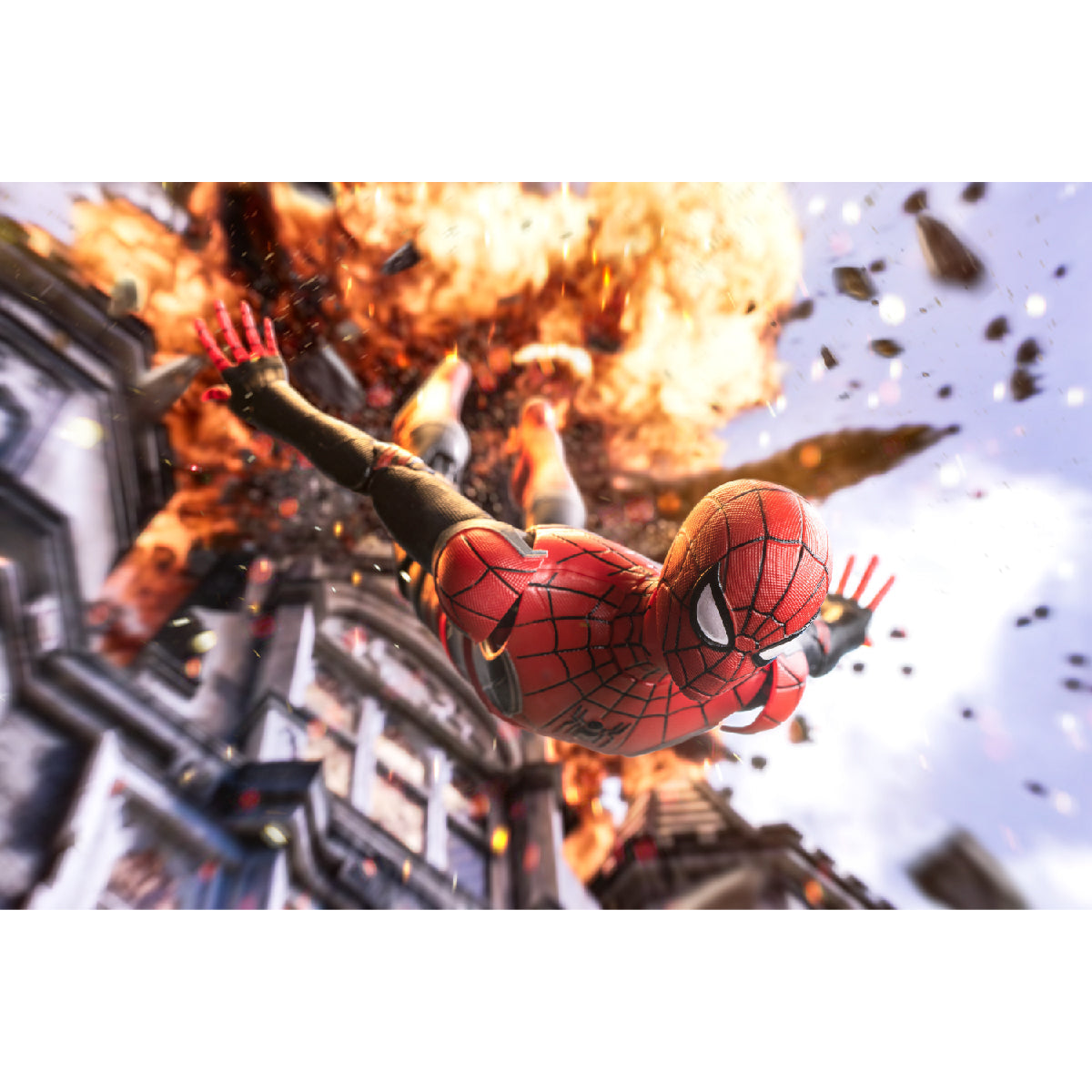Spiderman Integrated Model NWH - Mô hình Marvel Cao Cấp - ZD TOYS 1913-03 ZD TOYS - ảnh 5 - Action Figure