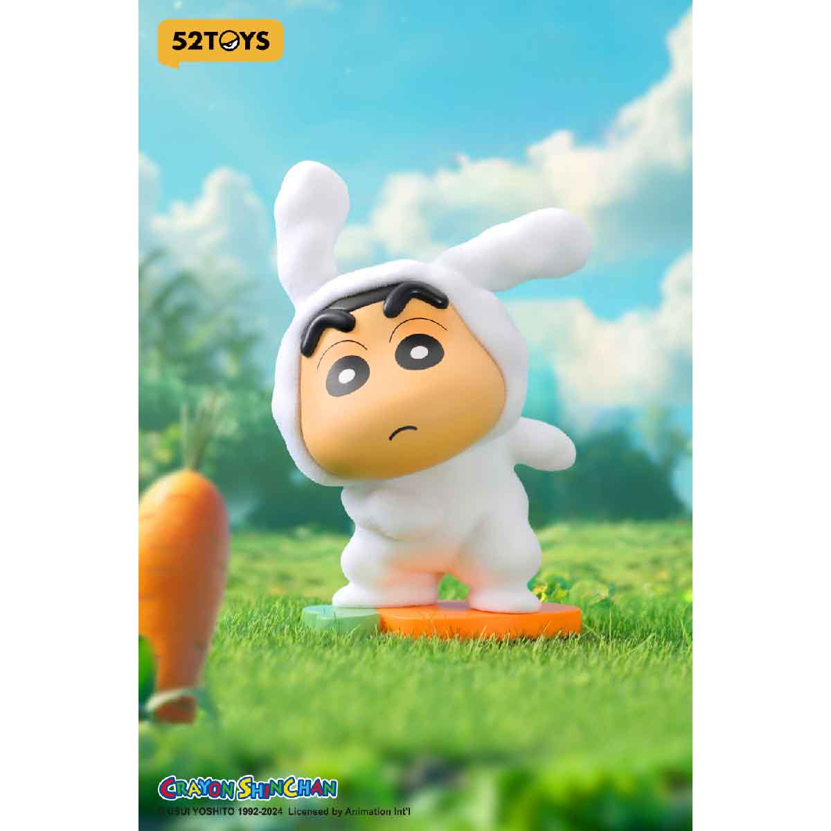 Crayon Shinchan Animal Cha Cha Cha - Mô hình Blind Box - 52TOYS