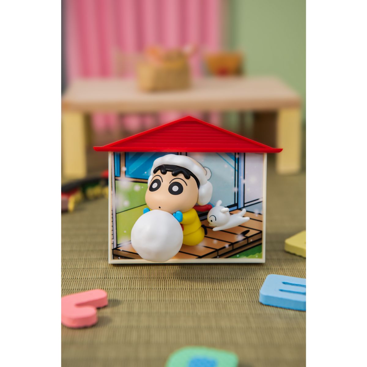Crayon Shinchan Nohara Family Series Figures - Mô hình Blind Box ngẫu nhiên - TOP TOY