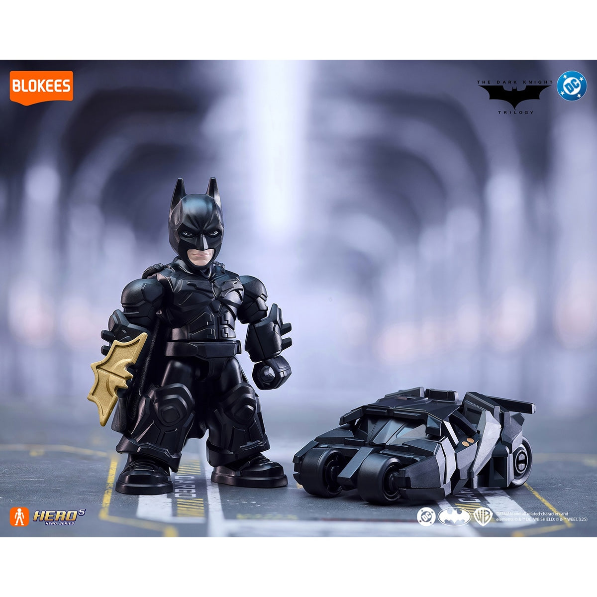 Đồ Chơi Mô Hình DC Bộ Sưu Tập Ngẫu Nhiên DV01 Batman Legendary BLOKEES 75701