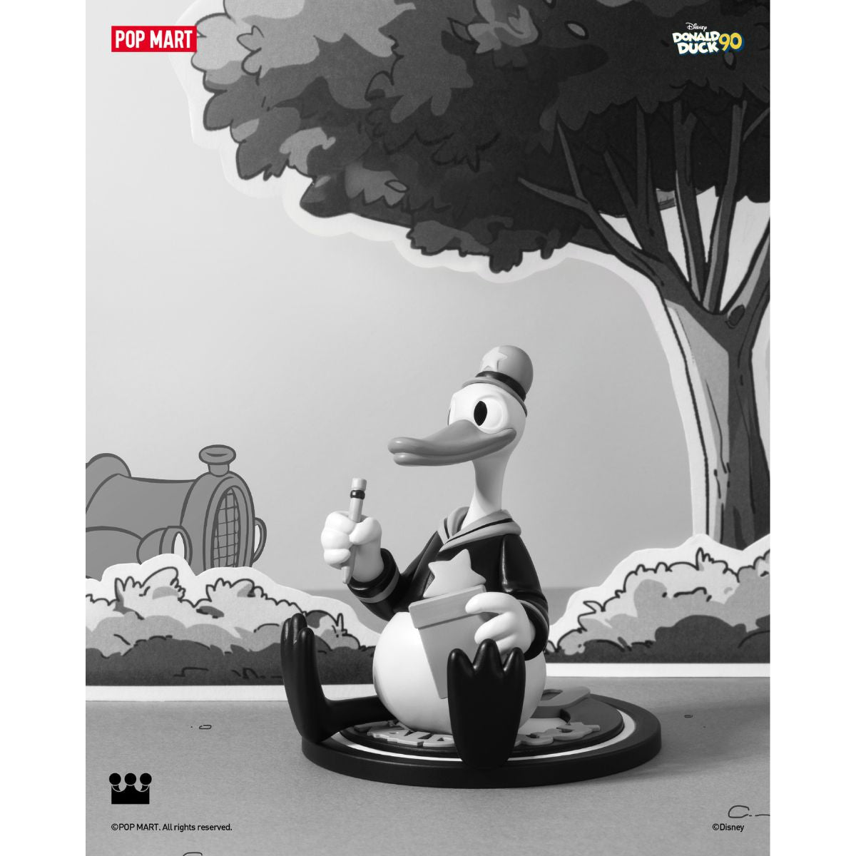 Disney Donald Duck 90th Anniversary Series Figures - Mô hình Blind Box - POP MART