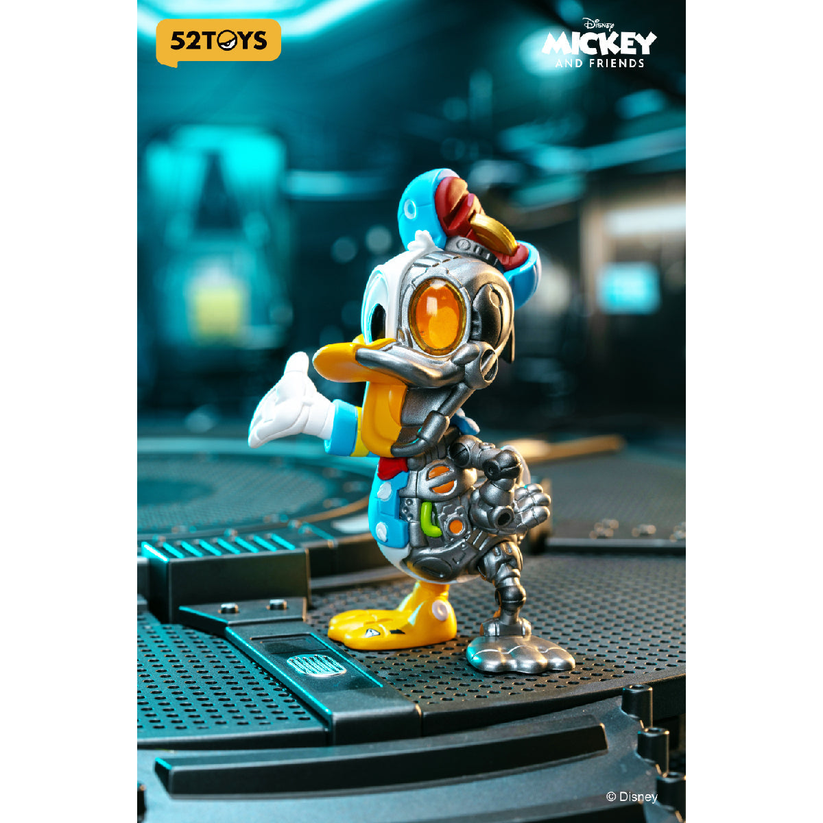 Disney Mickey & Friends Cyborg Figure - Mô hình Blind Box nhân vật Robot - 52Toys