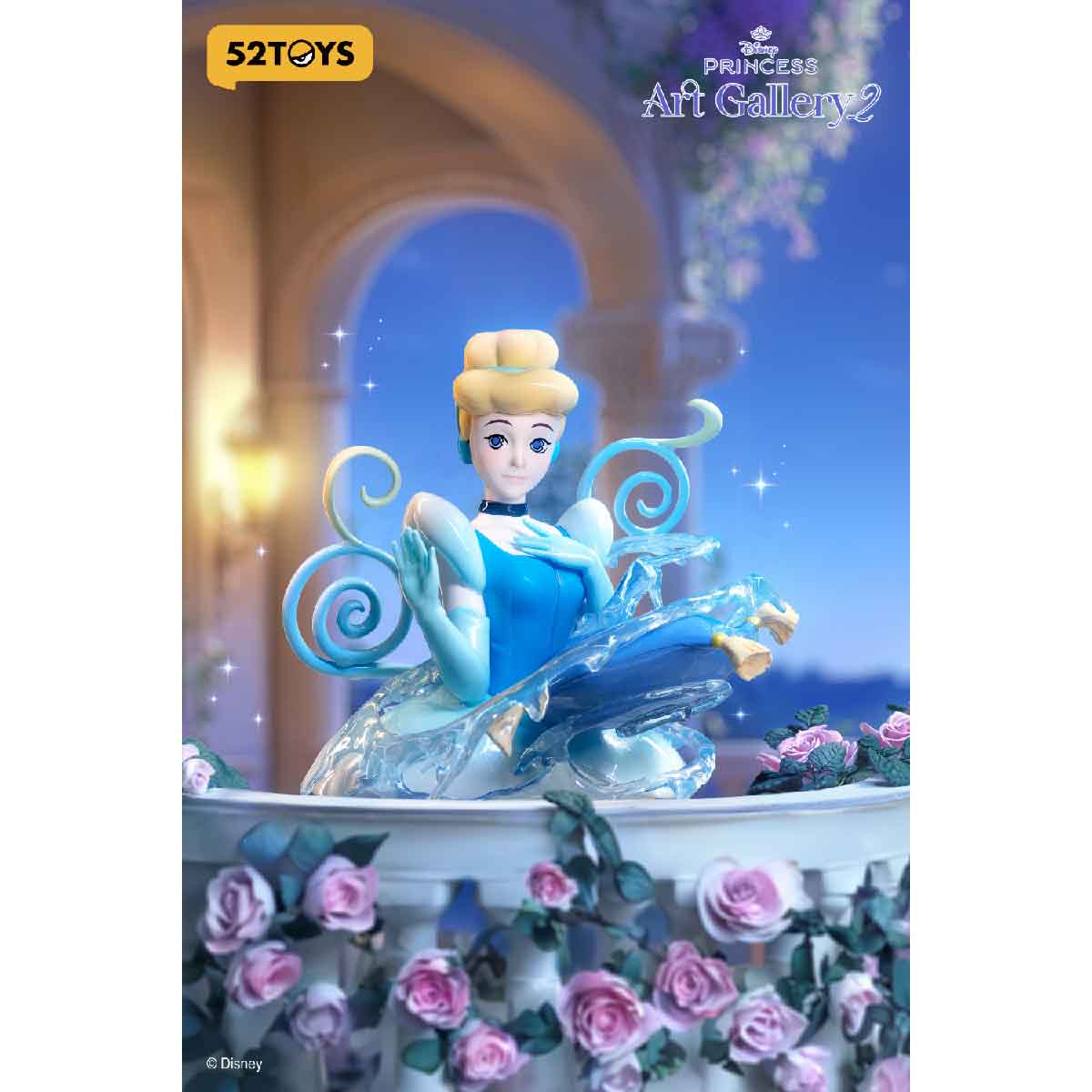 Disney Princess Art Gallery Series 2 - Mô hình Blind Box - 52TOYS