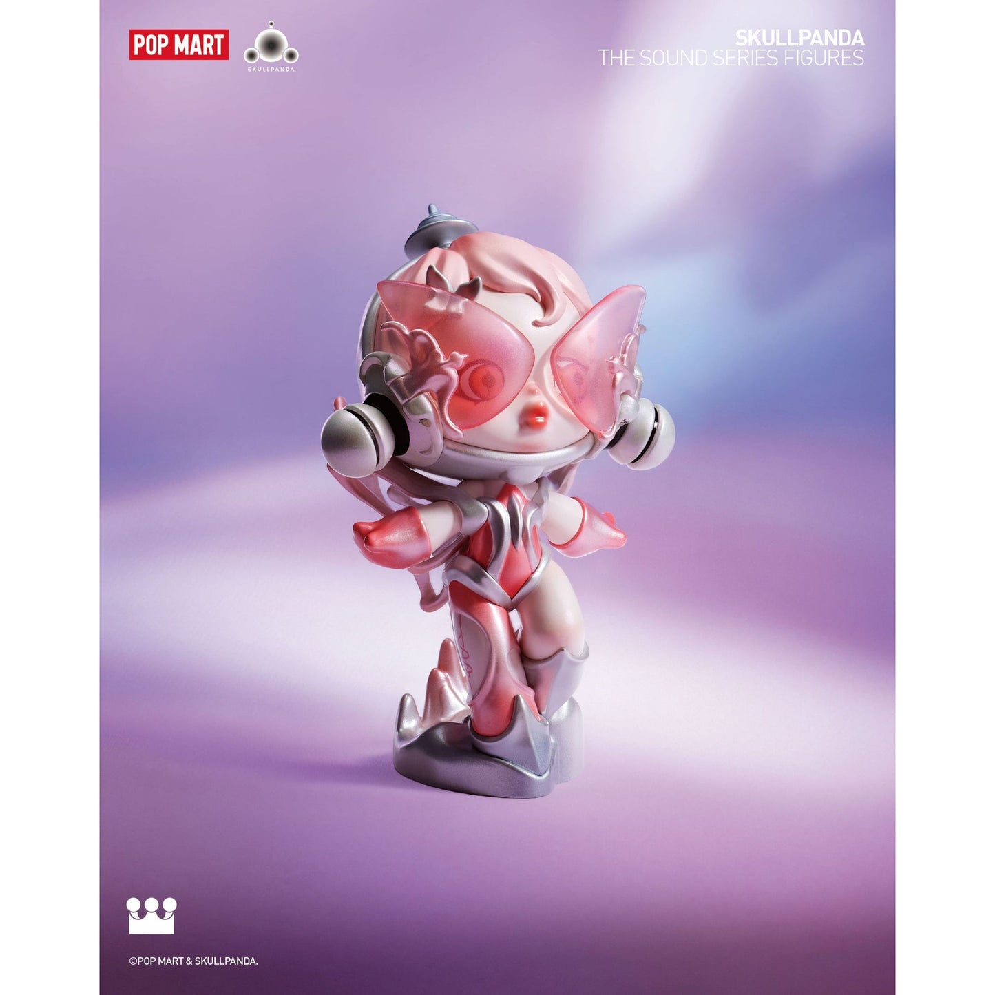 SKULLPANDA The Sound Model - Mô hình Blind Box Art Toy - POP MART