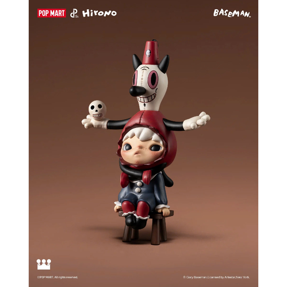 Hirono × Gary Baseman Figure - Mô hình nghệ thuật Figure - POP MART