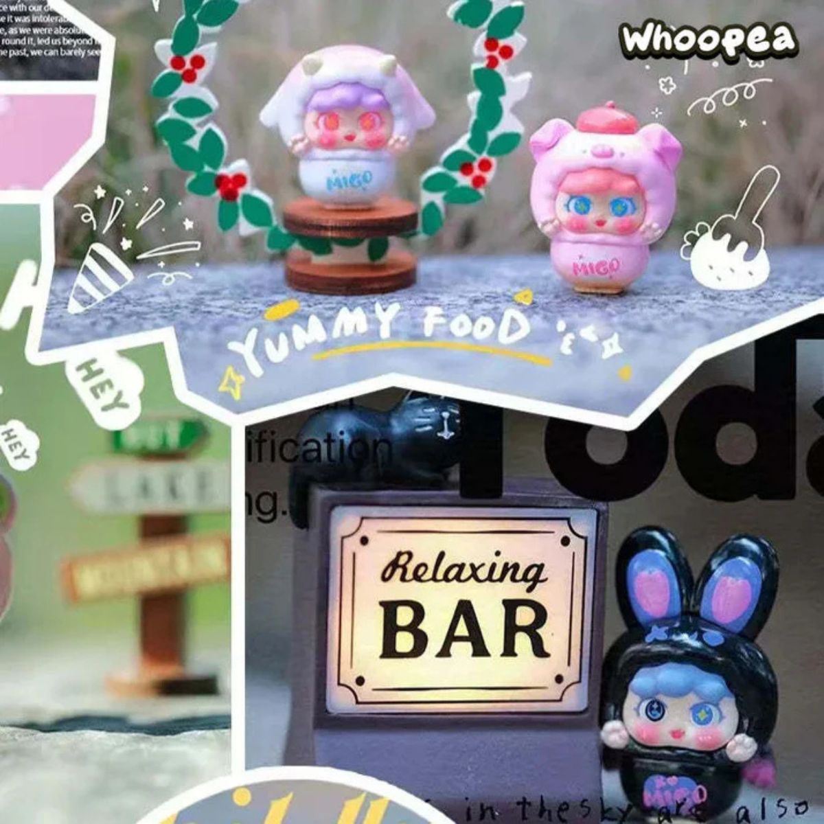 Migo Mischevous Little Cute Figure - Mô hình Blind Box - OTHER ART TOYS