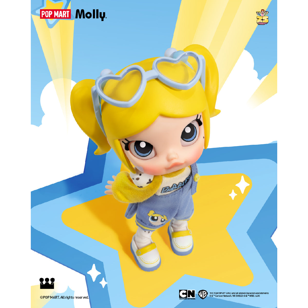 Molly × The Powerpuff Girls Series Action Figure - Mô hình Art Toy - POP MART