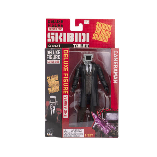 SKIBIDI TOILET ST1381 Cameraman Articulated Figure Toy - Mô hình nhân vật có khớp - SKIBIDI TOILET