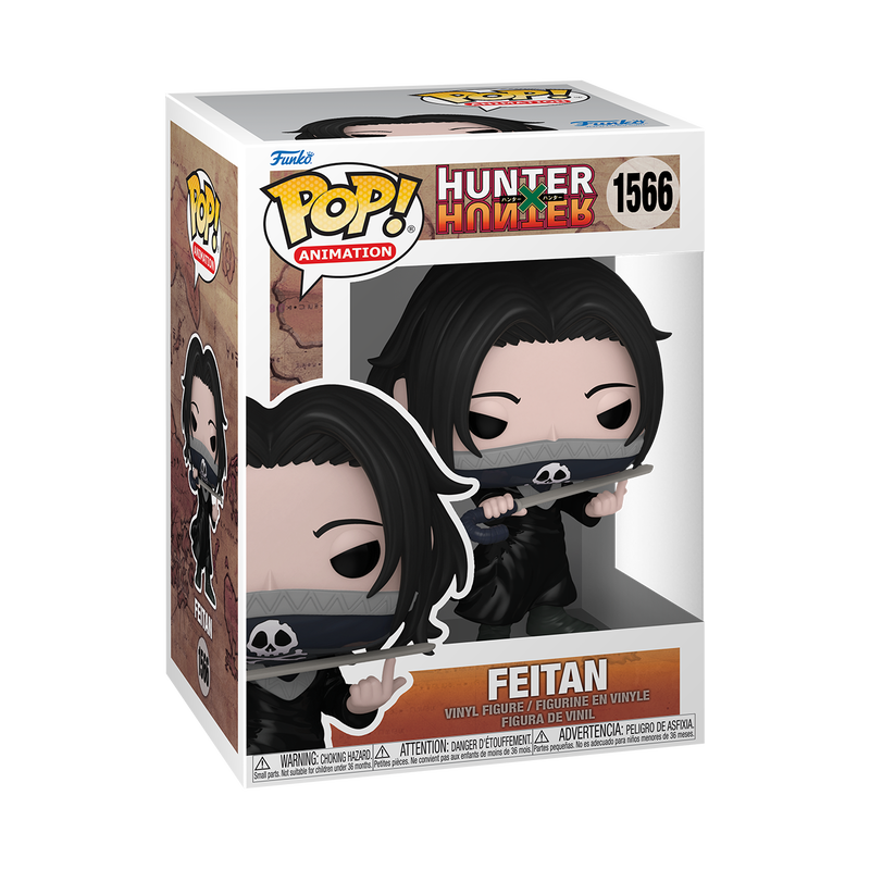 POP Animation character model: HxH- Feitan - Mô hình Figure chính hãng - Funko FU75586