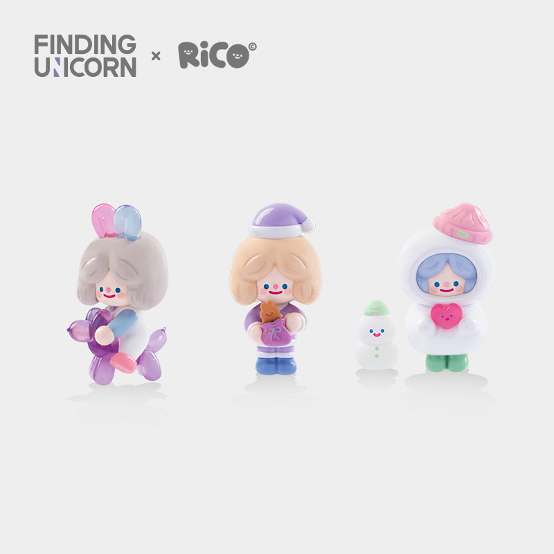 RiCO Happy Friends Together Series - Mô hình Blind Box Art Toy - FINDING UNICORN