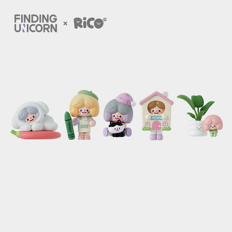 Rico Happy Room Tour Series - Mô hình Blind Box - FINDING UNICORN