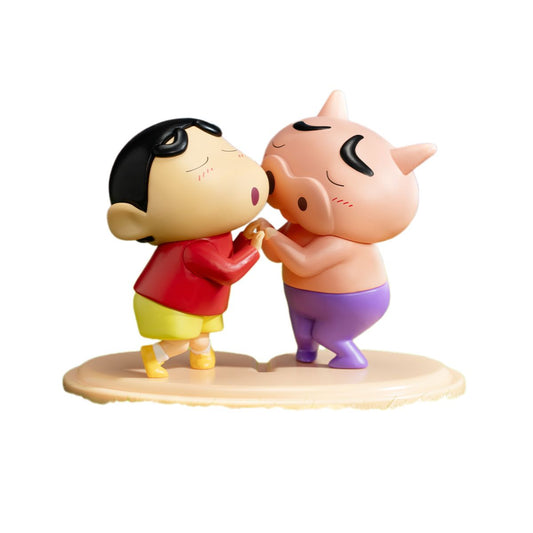 Shinchan & Buriburizaemon – Kasukabe’s Ultimate Duo - Blind Box Mô Hình Art Toy - 52TOYS