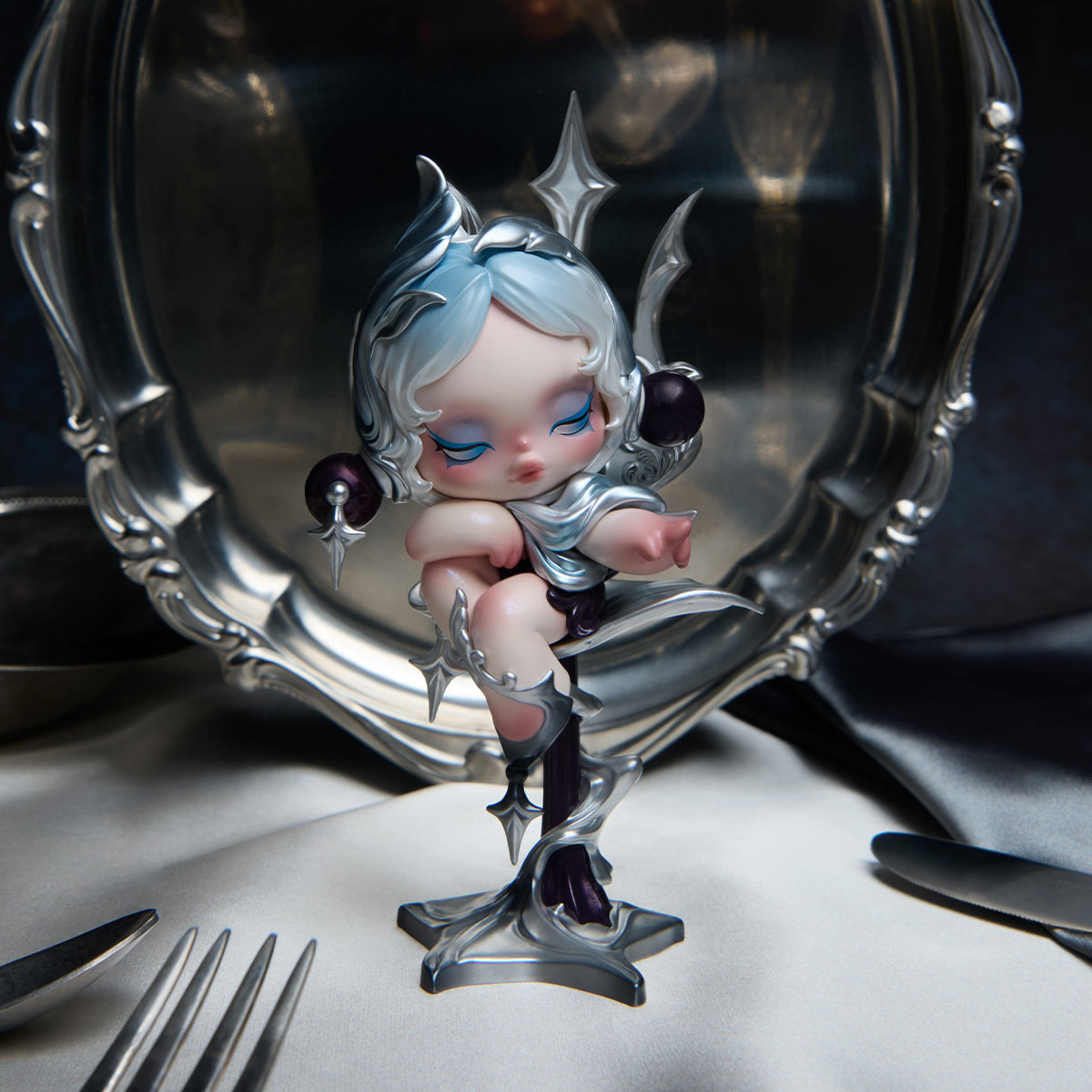 Đồ Chơi Mô Hình Skullpanda The Feast Begins Series Figures POP MART 6941313058125