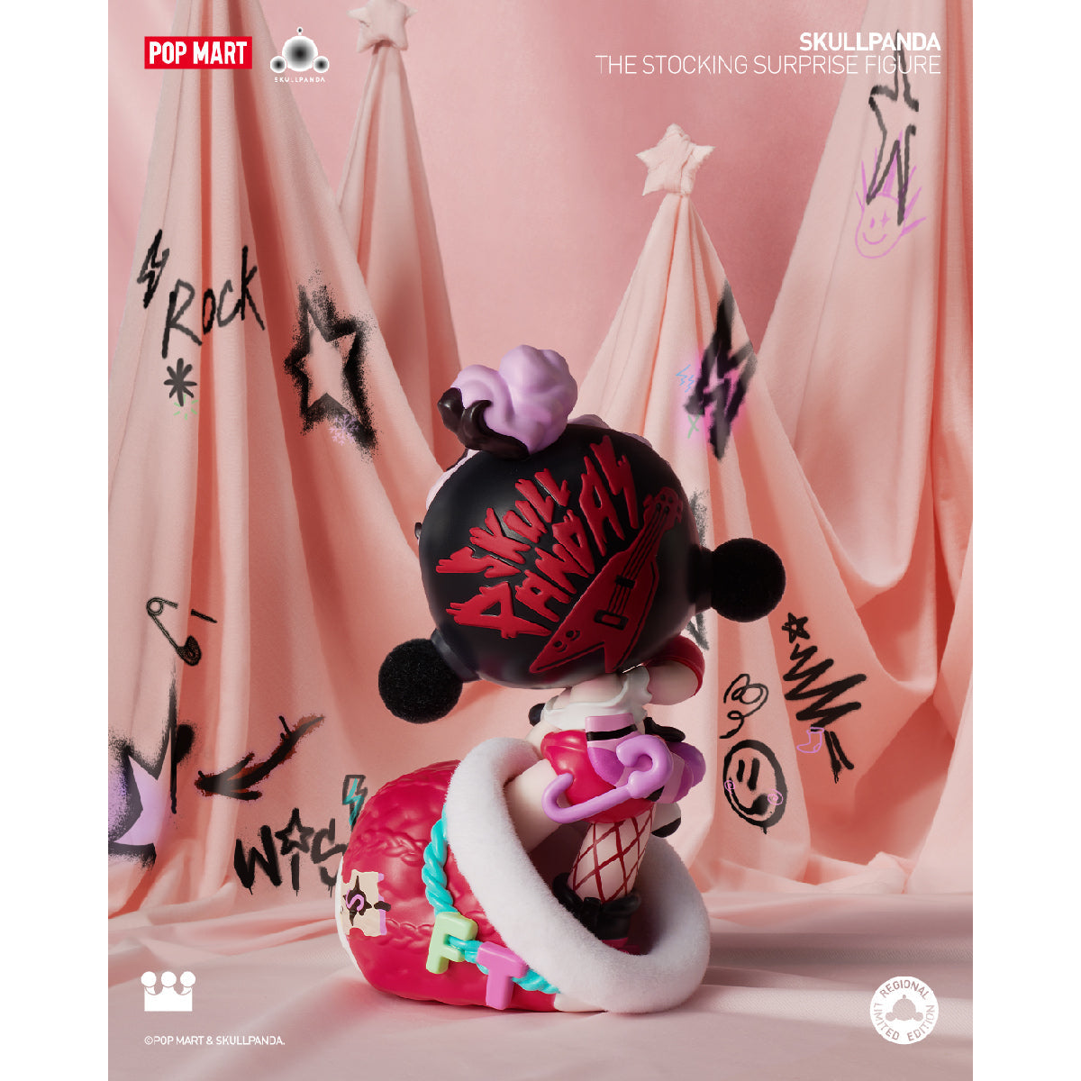Skullpanda The Stocking Surprise Figure - Mô hình Blind Box Giáng sinh - POP MART