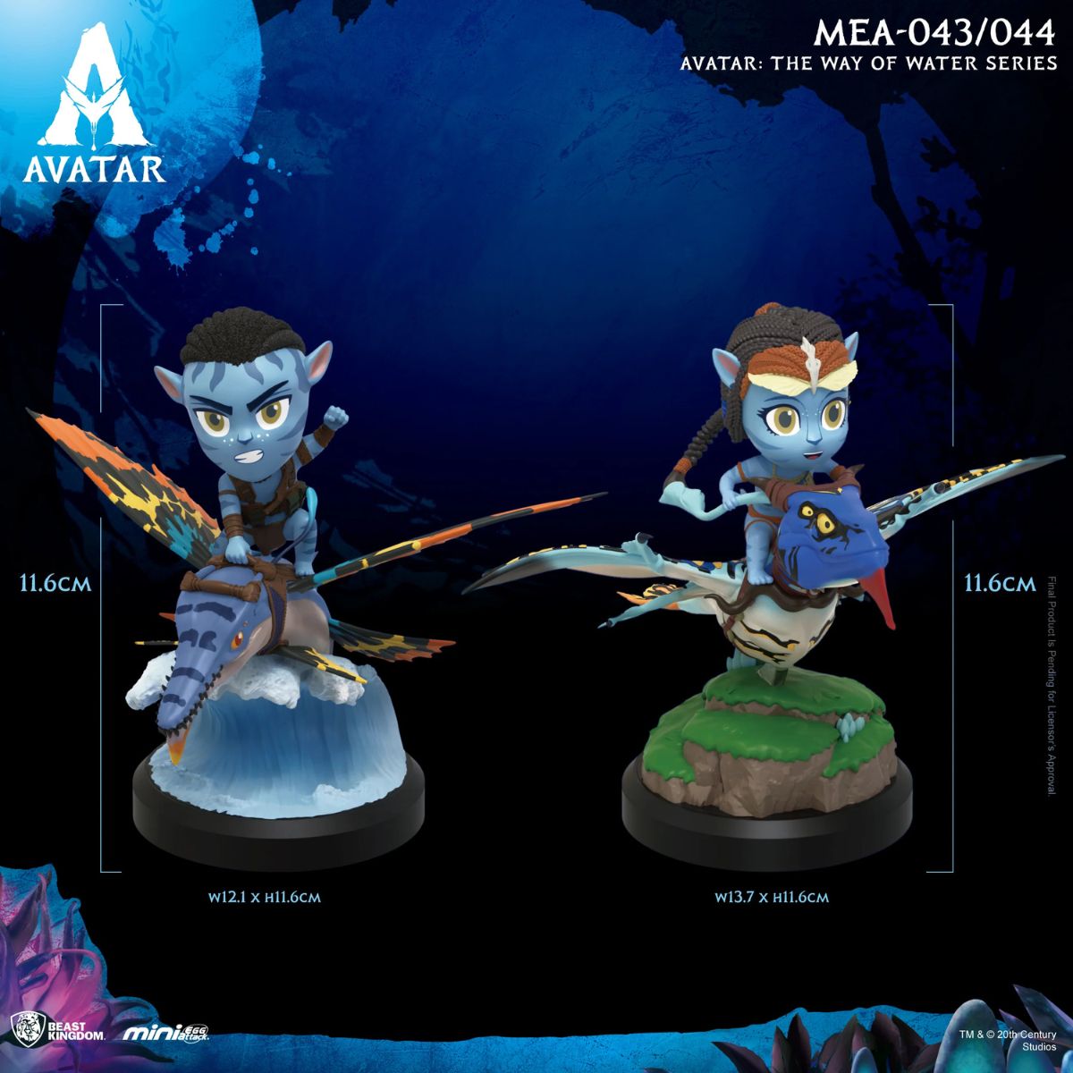 The Way Of Water Series Neytiri Banshee - Mô hình sưu tầm - Beast Kingdom MEA-044