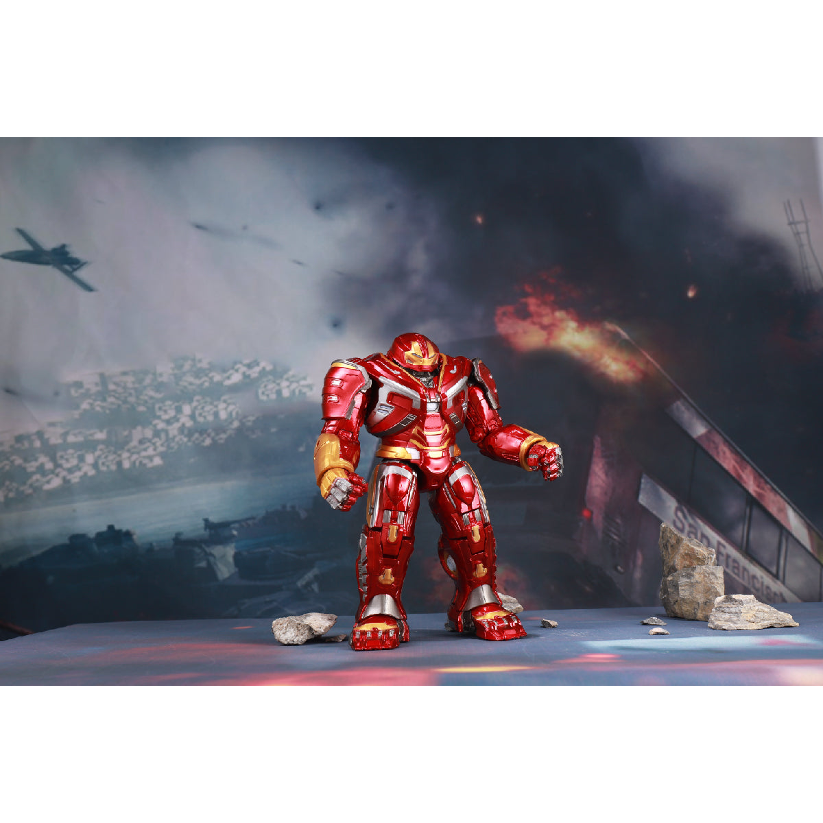 Hulkbuster Battle Figure ZD TOYS 1806-01 - Mô hình nhân vật Marvel chính hãng