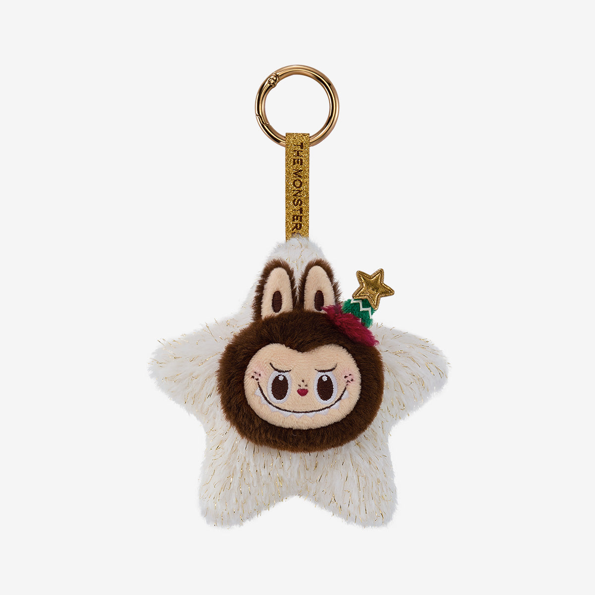 The Monsters Classic Series Sparkly Plush Pendant - Móc khóa bông phát sáng Labubu - POP MART