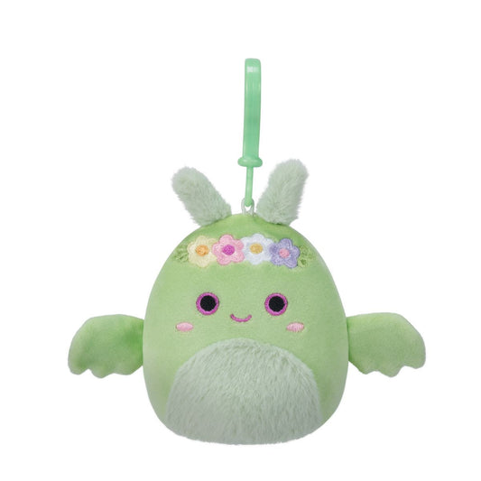 3.5 Inch Tove Keychain - Mint Green Mothman - Móc khóa gấu bông Squishmallows SQCP00217