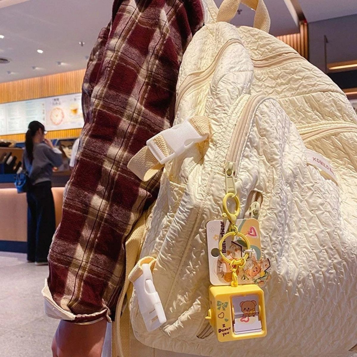 Butter Bear Keychain & OTHER GIRL BRANDS Memory Box YZ0719-01 - Móc Khóa & Hộp Kỷ Niệm