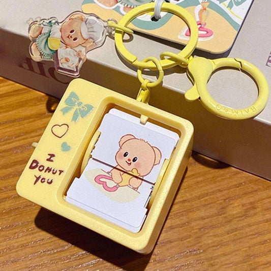 Butter Bear Keychain & OTHER GIRL BRANDS Memory Box YZ0719-01 - Móc Khóa & Hộp Kỷ Niệm