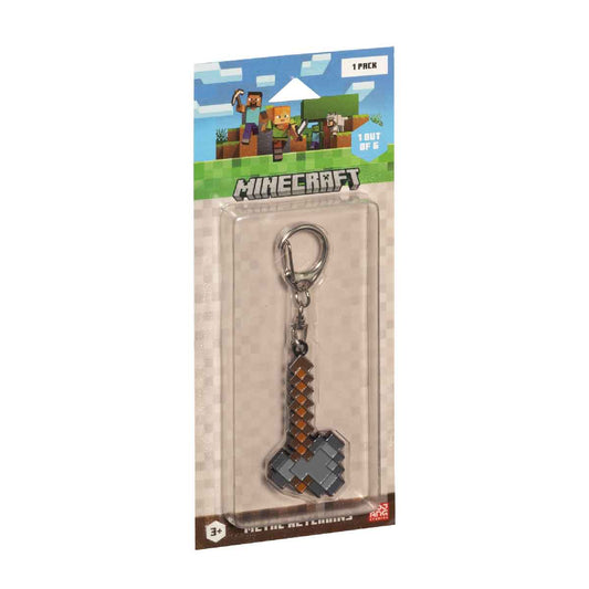 Minecraft Metal Keychain Model 6 - Móc Khóa Kim Loại (Axe) - MINECRAFT PMI MC6010