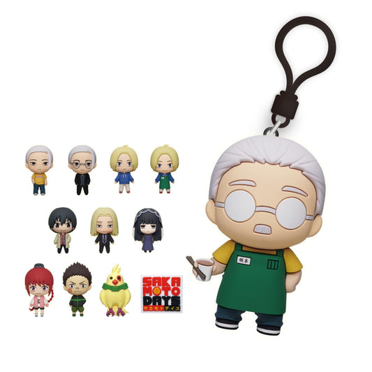 Sakamoto Days Character Model Keychain - Móc khóa mô hình nhân vật - SUNRISEPOP SDBC001