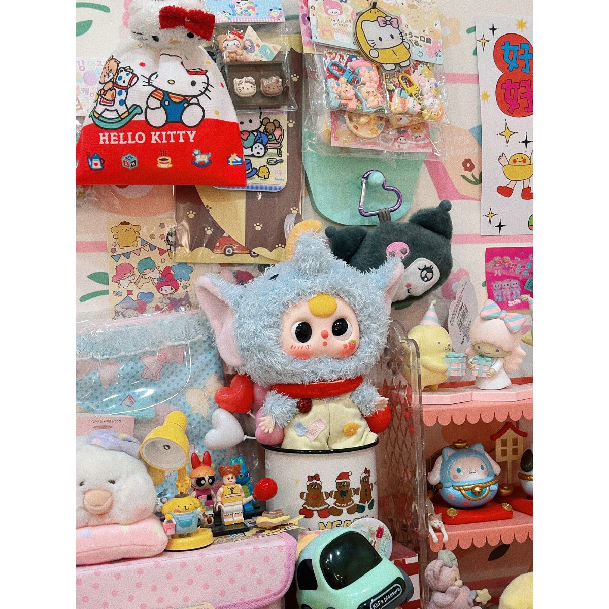 Móc Khoá Nhồi Bông Babythree Fairy Tale Kindergarten PLUSH TOY DPL4300