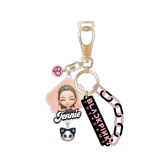 BPTG Decorative Keychain - JENNIE - Móc khóa trang trí - BLACKPINK THE GAME BPTG-2403020