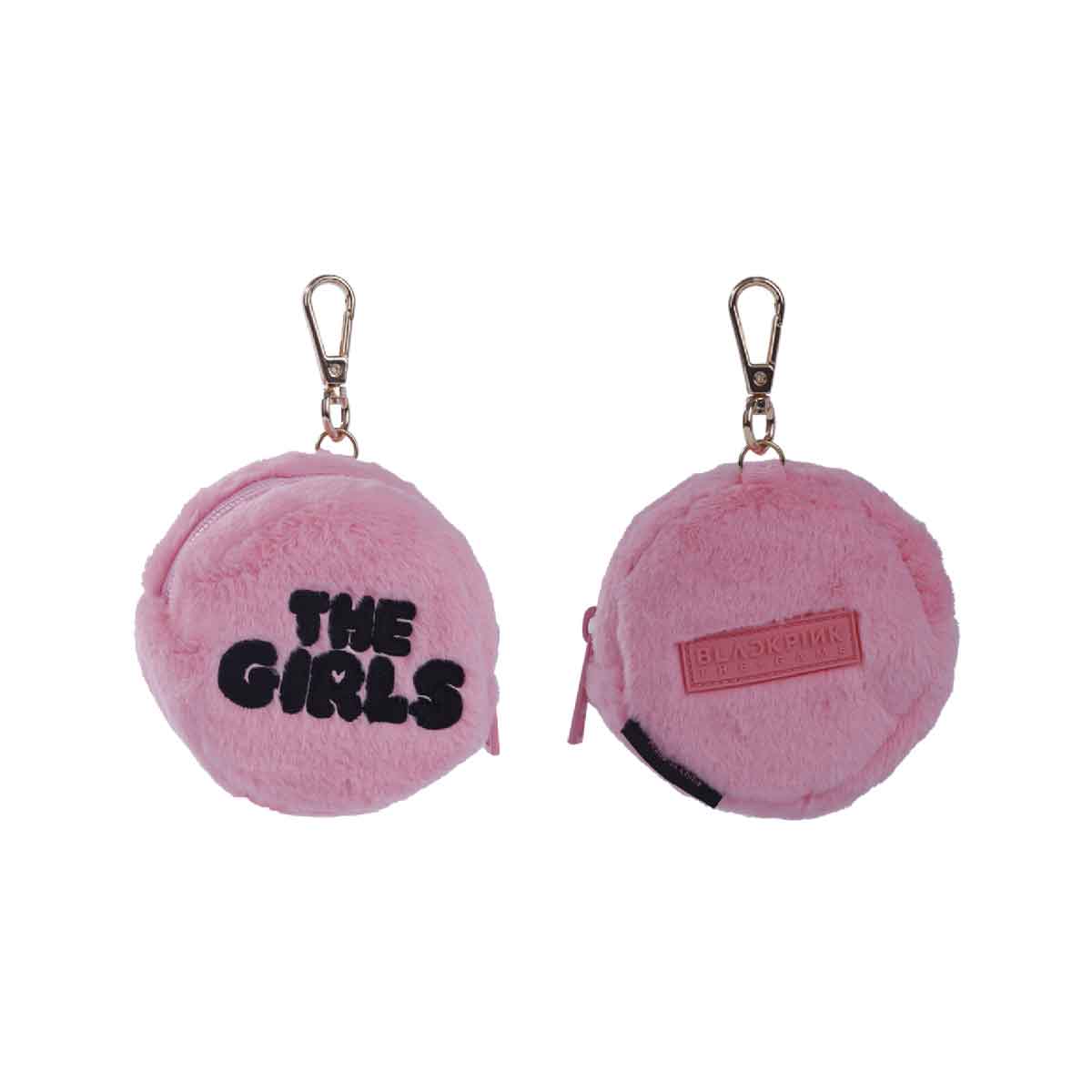 BPTG Decorative Keychain - Pink Bag - Móc khóa trang trí hình túi nhung - BLACKPINK THE GAME BPTG-2403029