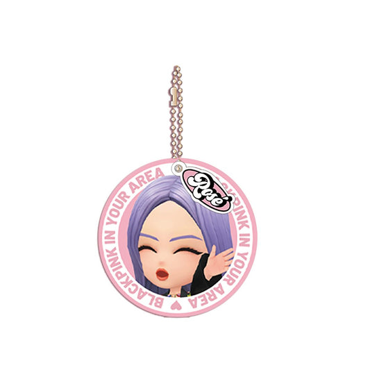 Decorative Keychain With Mirror BPTG - ROSÉ - Móc khóa trang trí kèm gương - BLACKPINK THE GAME BPTG-2403025 - Hình ảnh chi tiết 2